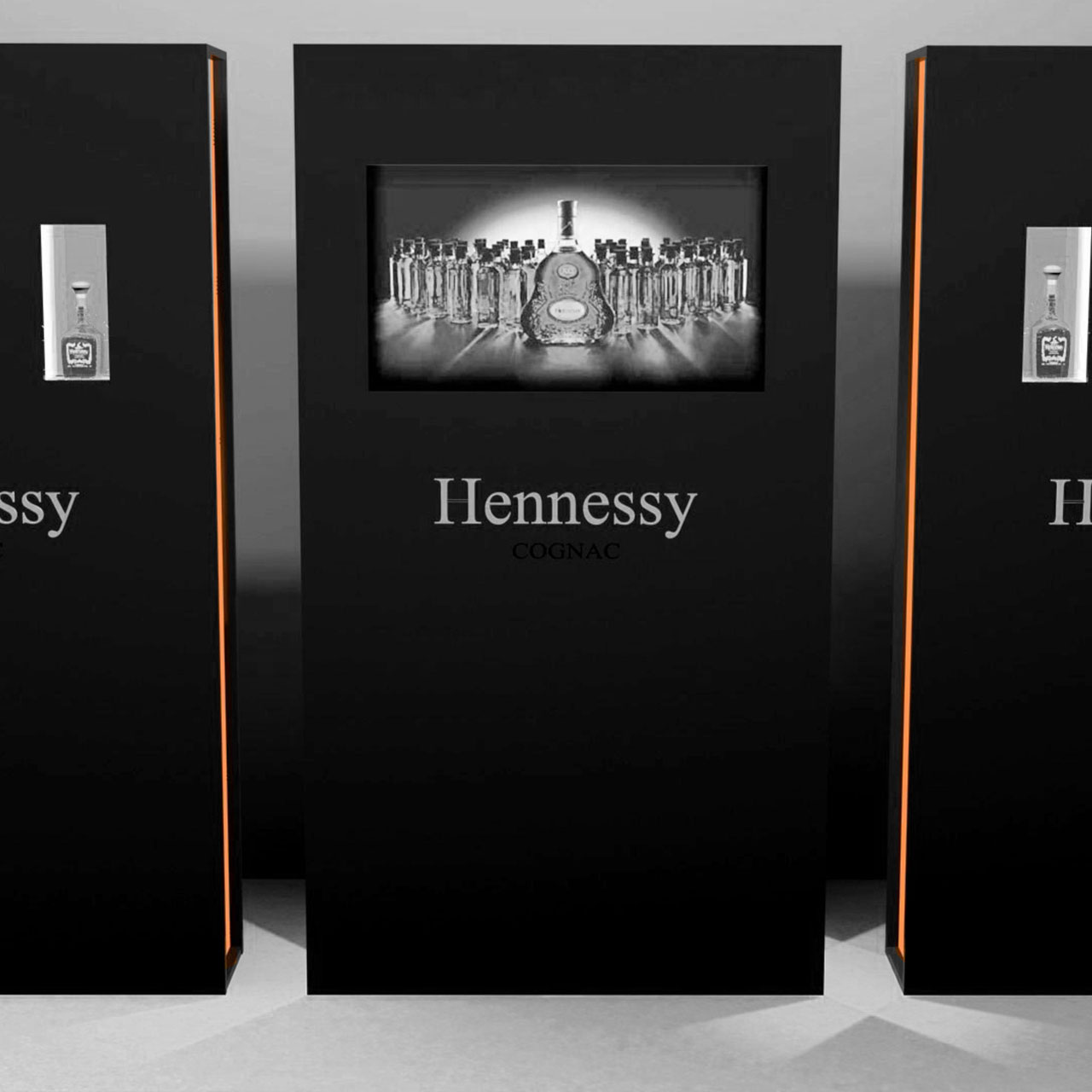 Présentoirs design Hennessy